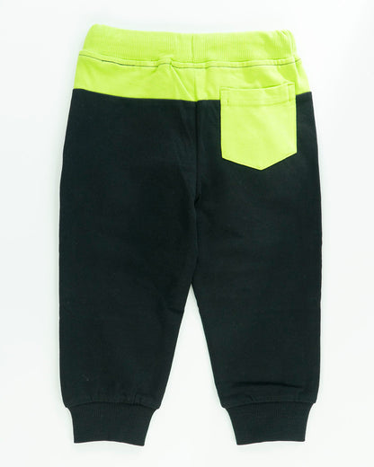 Pantaloni non felpati con vita a contrasto I DO