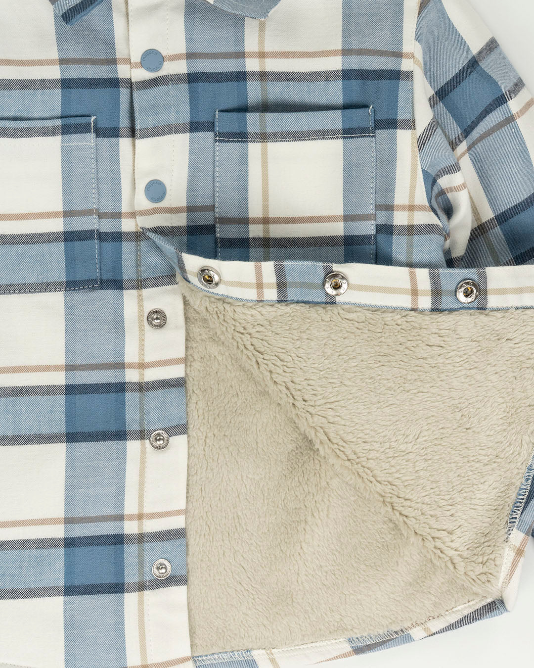 Camicia a quadri foderata in pile MAYORAL