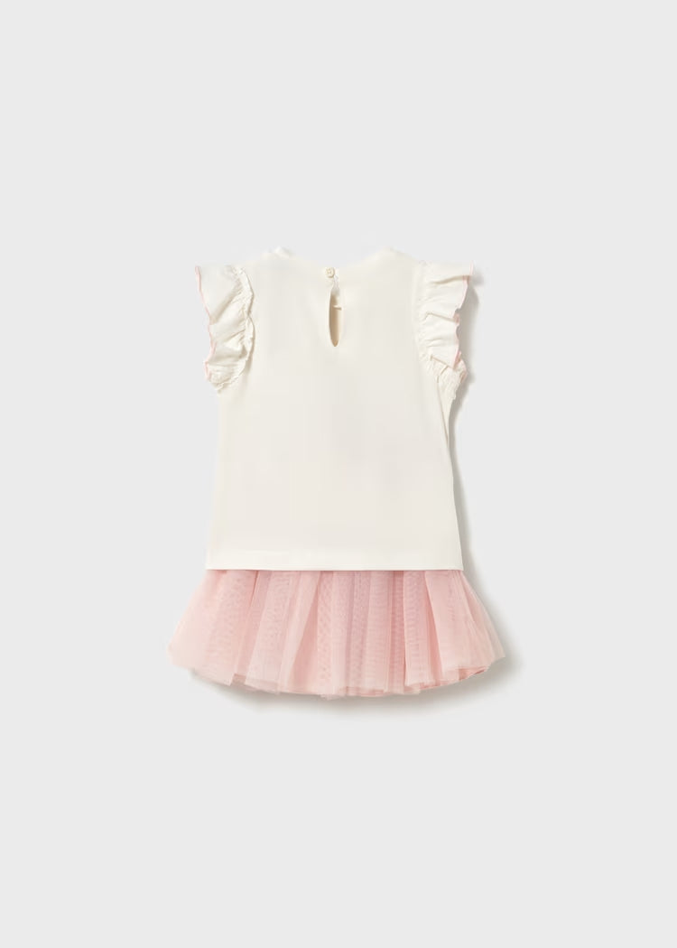Completo con gonna in tulle art.1933-46 MAYORAL