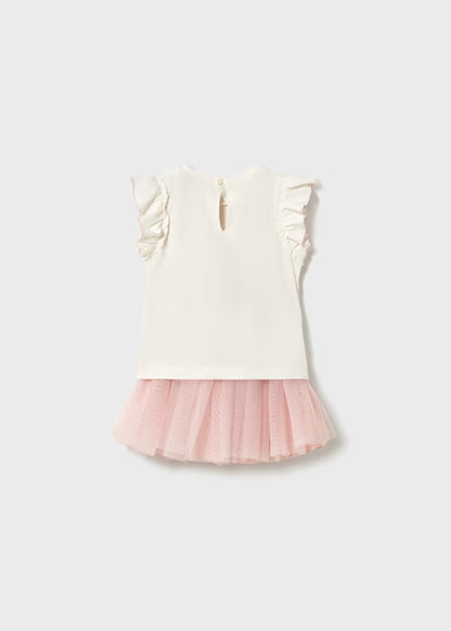 Completo con gonna in tulle art.1933-46 MAYORAL