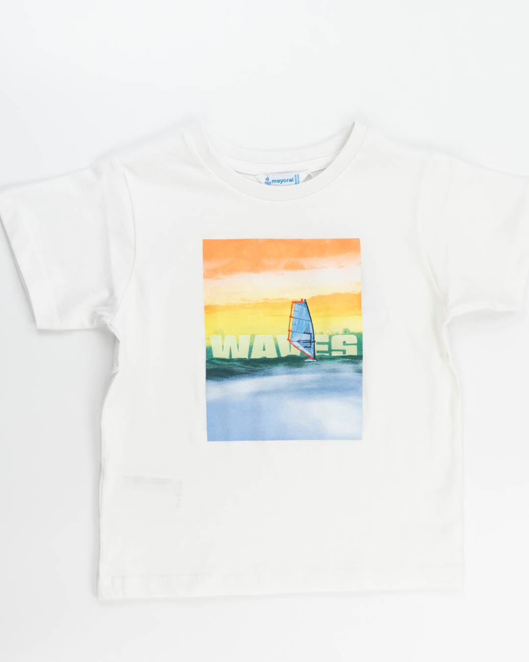 T-shirt con windsurf al tramonto MAYORAL