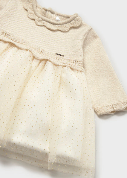 Abito in tulle con lurex art.2.809-047 MAYORAL