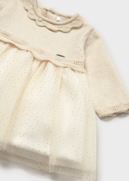 Abito in tulle con lurex art.2.809-047 MAYORAL