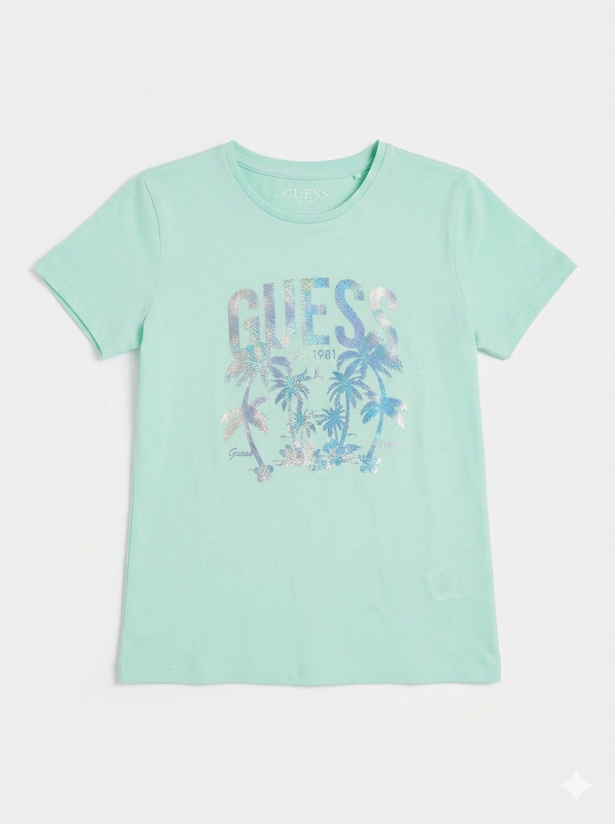 T-shirt con stampa cangiante J6GI14K6YW4-G7FKGUESS
