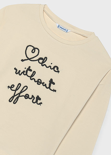 T-shirt con fazzoletto fiorato art.7.060-55MAYORAL