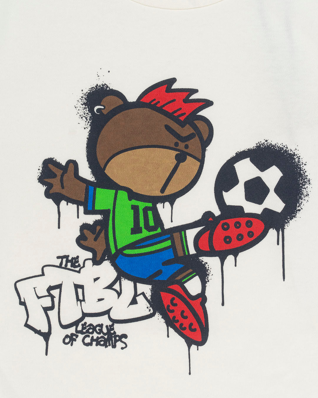 T-shirt manica lunga con calciatore I DO