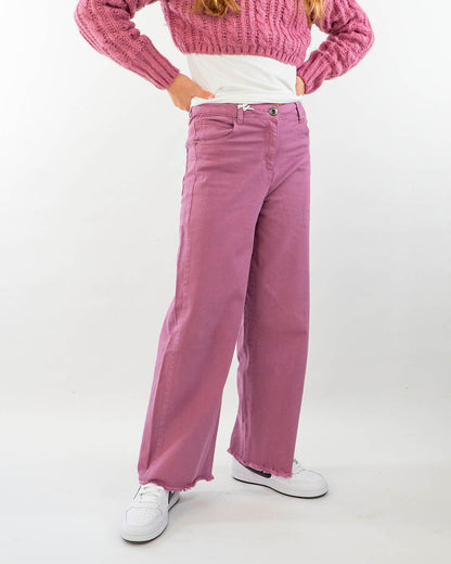 Pantalone sfrangiati