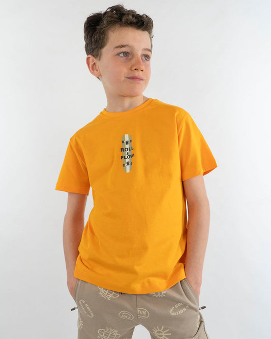 T-shirt manica corta con skateboard MAYORAL