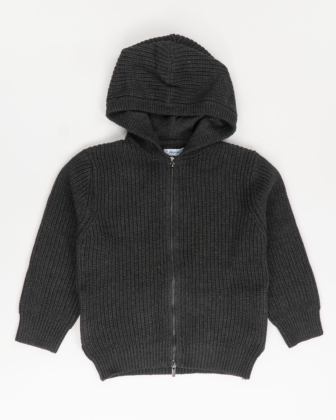 Cardigan con cappuccio e zip  MAYORAL