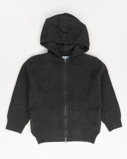 Cardigan con cappuccio e zip  MAYORAL