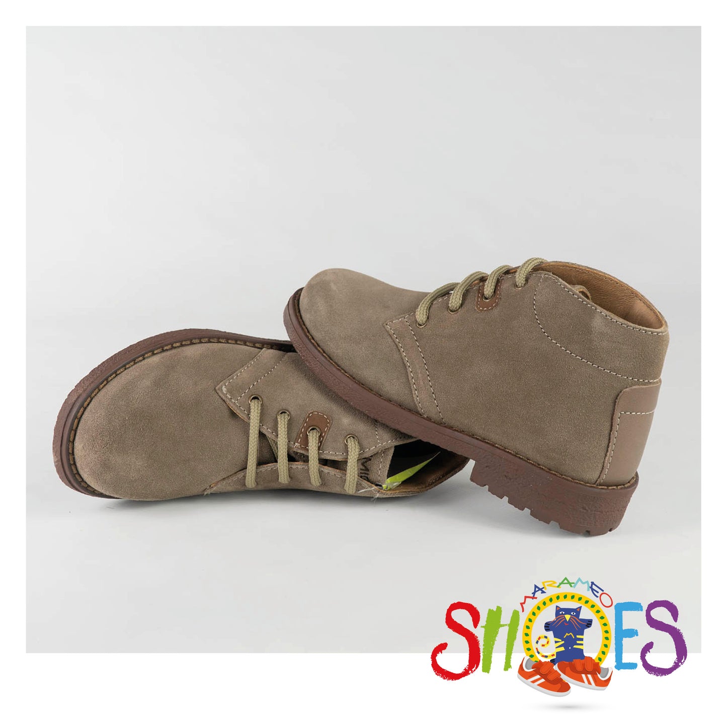 Scarpa in pelle scamosciata con lacci PRIMIGI