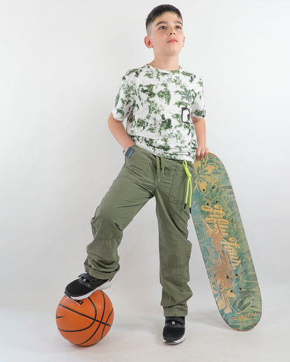 T-shirt camouflage con manica corta  I DO