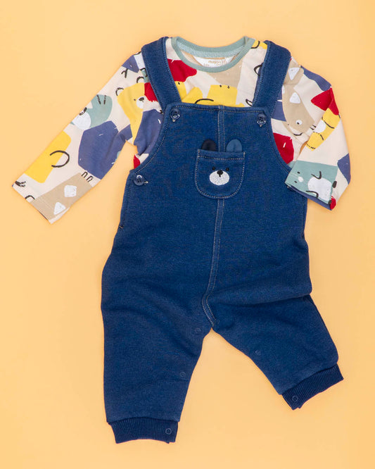 Completo 2 pz salopette