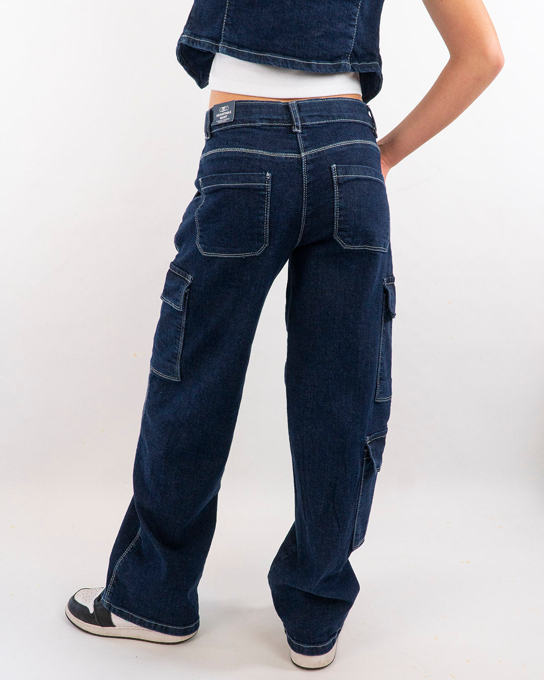 Jeans cargo a gamba larga  I DO