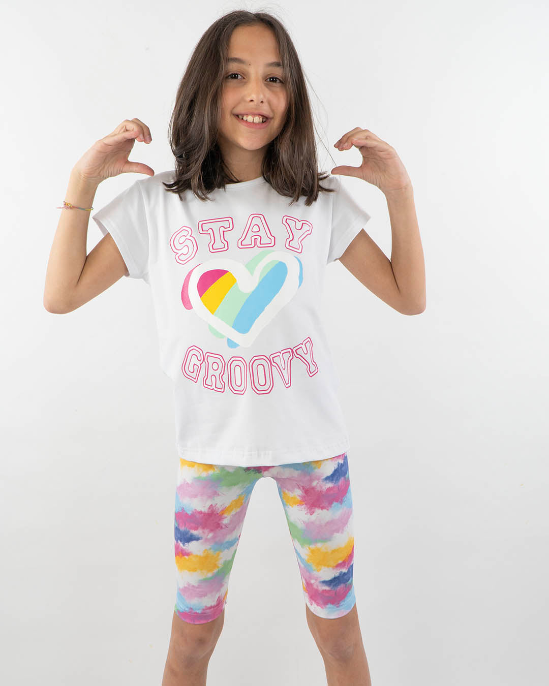 Completo 2 pezzi (T-shirt+ciclista)