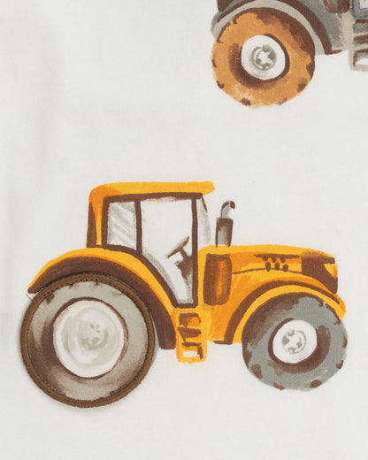 T-shirt manica lunga con trattori MAYORAL