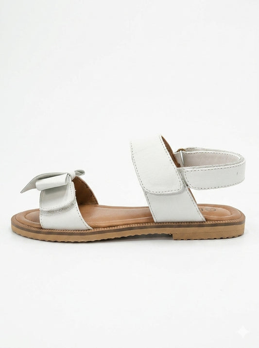 Sandalo in pelle con fiocco art.SA1980-05 GRUNLAND