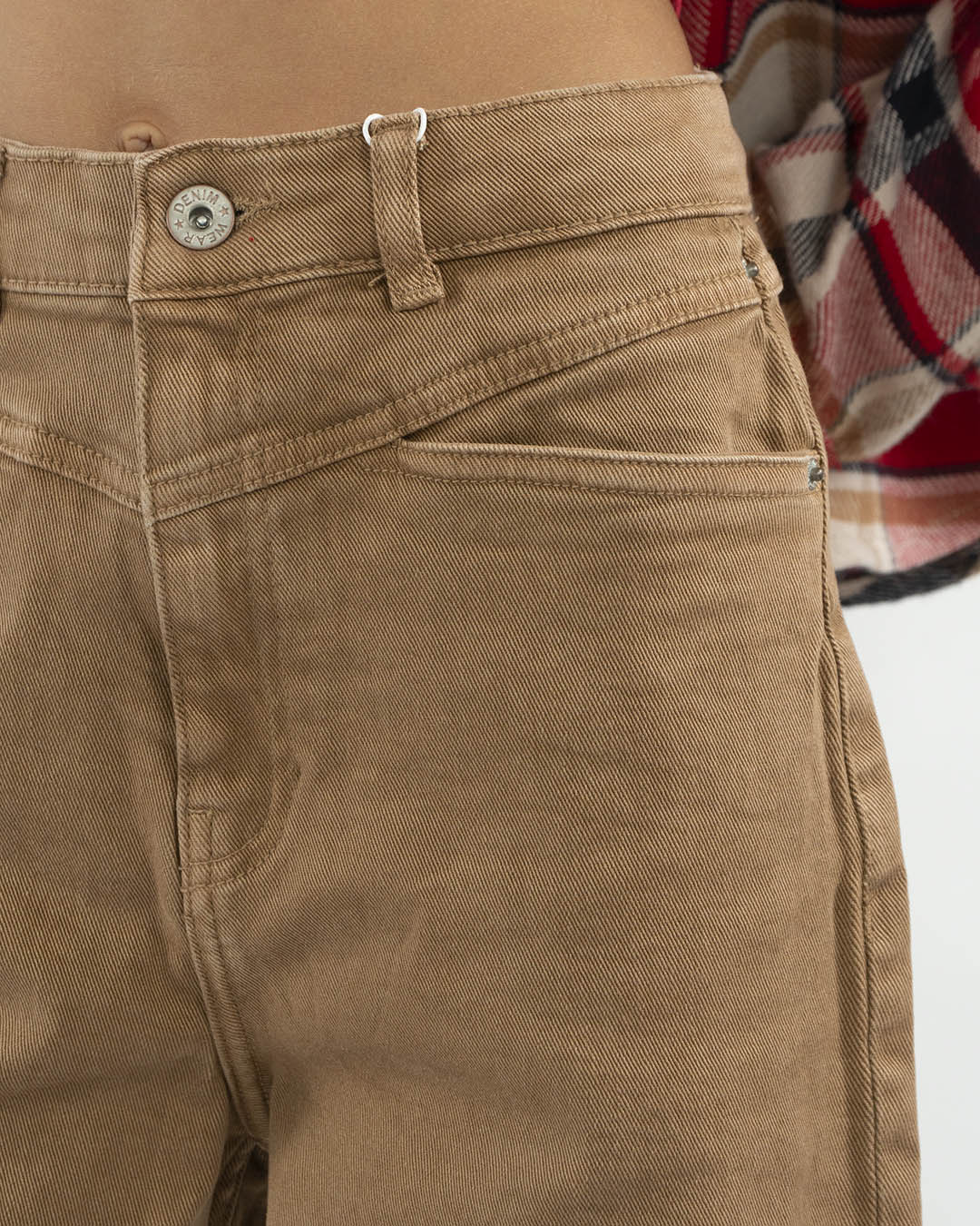 Pantalone in cotone elasticizzato