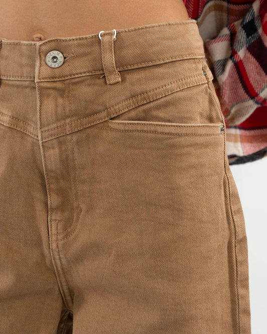 Pantalone in cotone elasticizzato