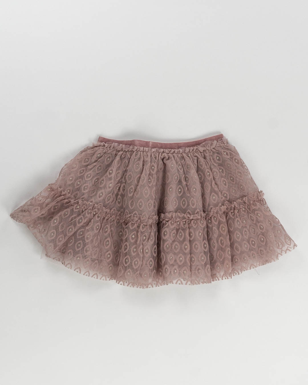 Completo 2 pz con gonna in tulle ricamata  MAYORAL