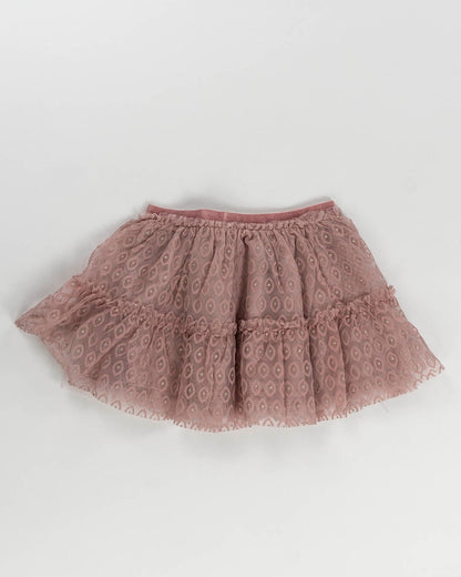 Completo 2 pz con gonna in tulle ricamata  MAYORAL