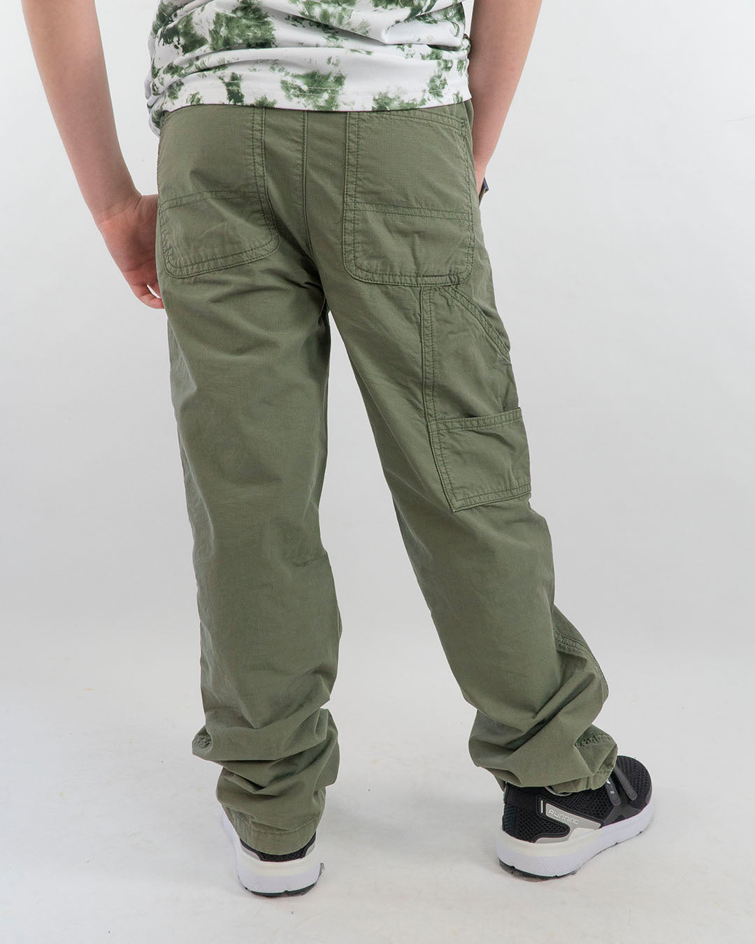 Pantalone in tela con elastico in vita I DO