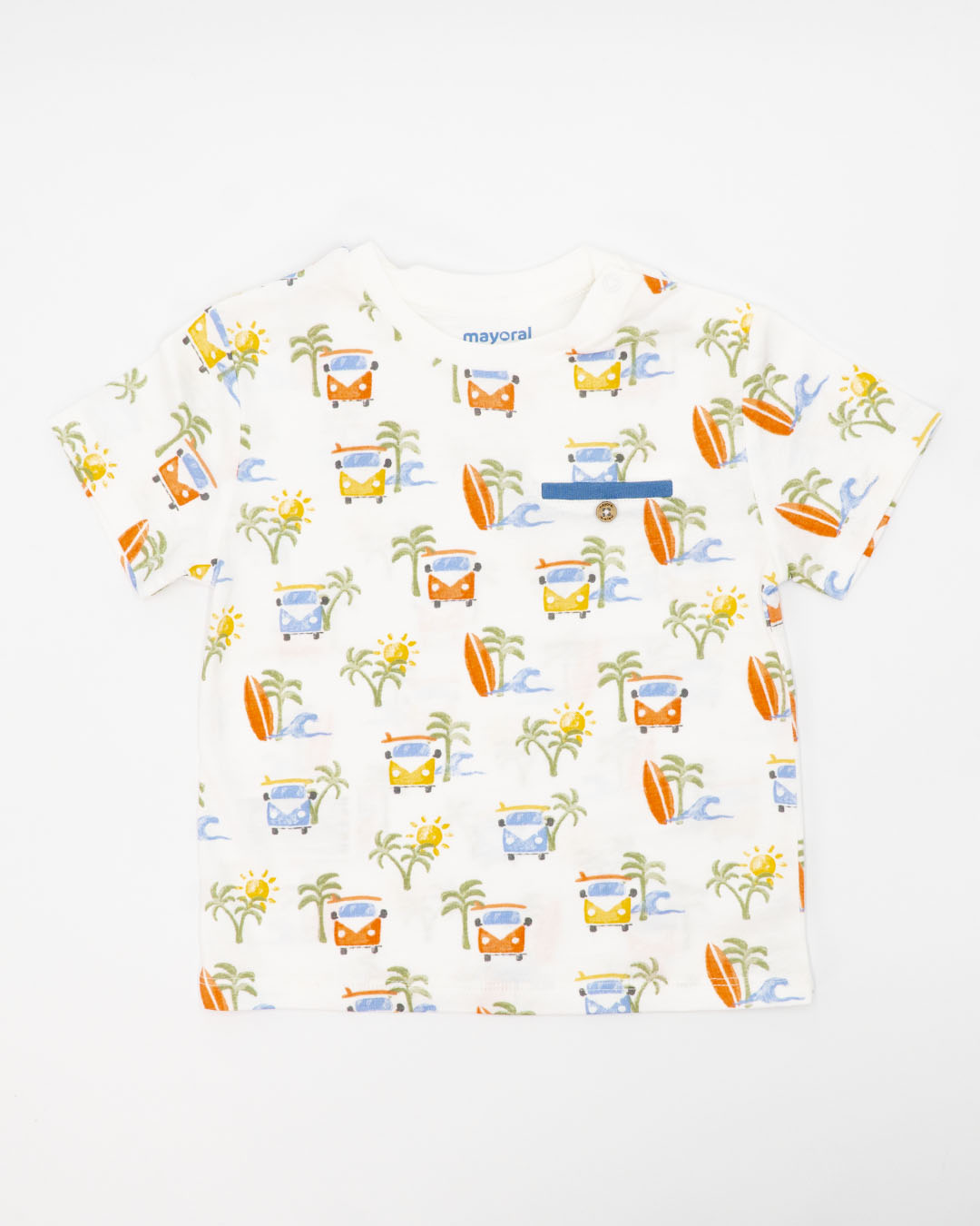 Completo 3 pezzi stampe mondo surf MAYORAL