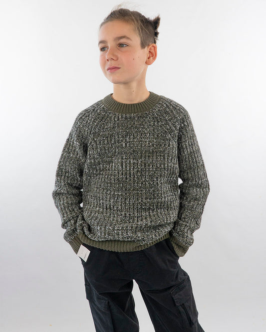 Maglione a treccine melange I DO