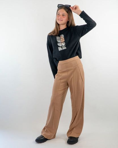 Pantaloni fluidi con pinces MAYORAL