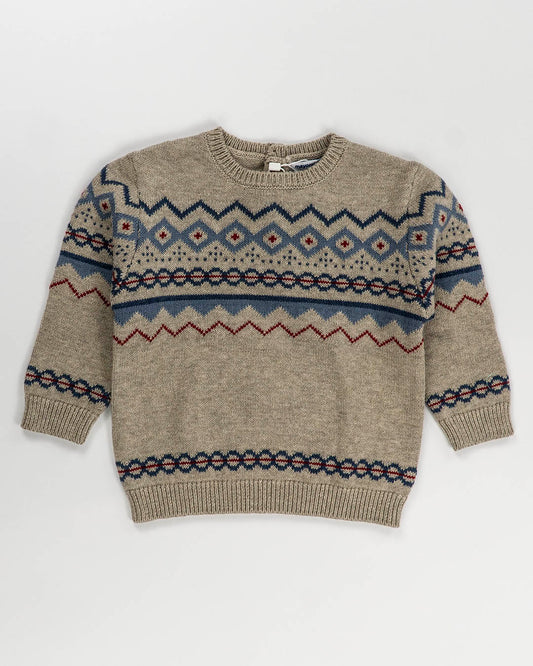 Maglione misto lana con disegni geometrici MAYORAL