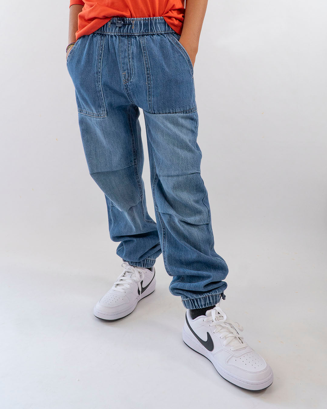 Jeans  con elastico in cintura MAYORAL
