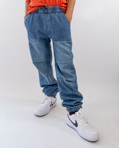 Jeans  con elastico in cintura MAYORAL