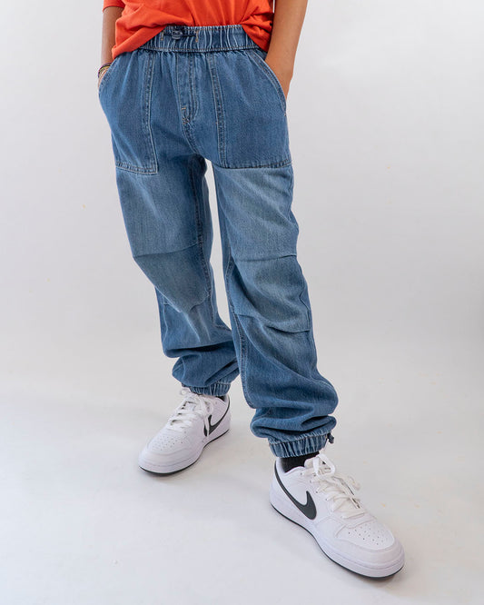 Jeans  con elastico in cintura MAYORAL