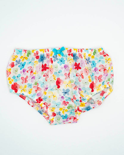 Abito con fiocchetto e culotte