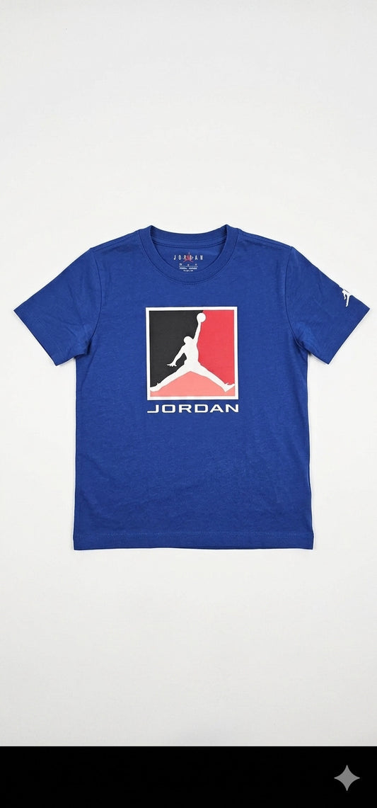 T-shirt con logo quadrato art.95F057-U89 JORDAN