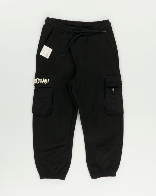 Pantaloni balloon fit cargo felpati I DO