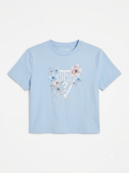 T-shirt con farfalle J6RI32K6YW4-A732 GUESS