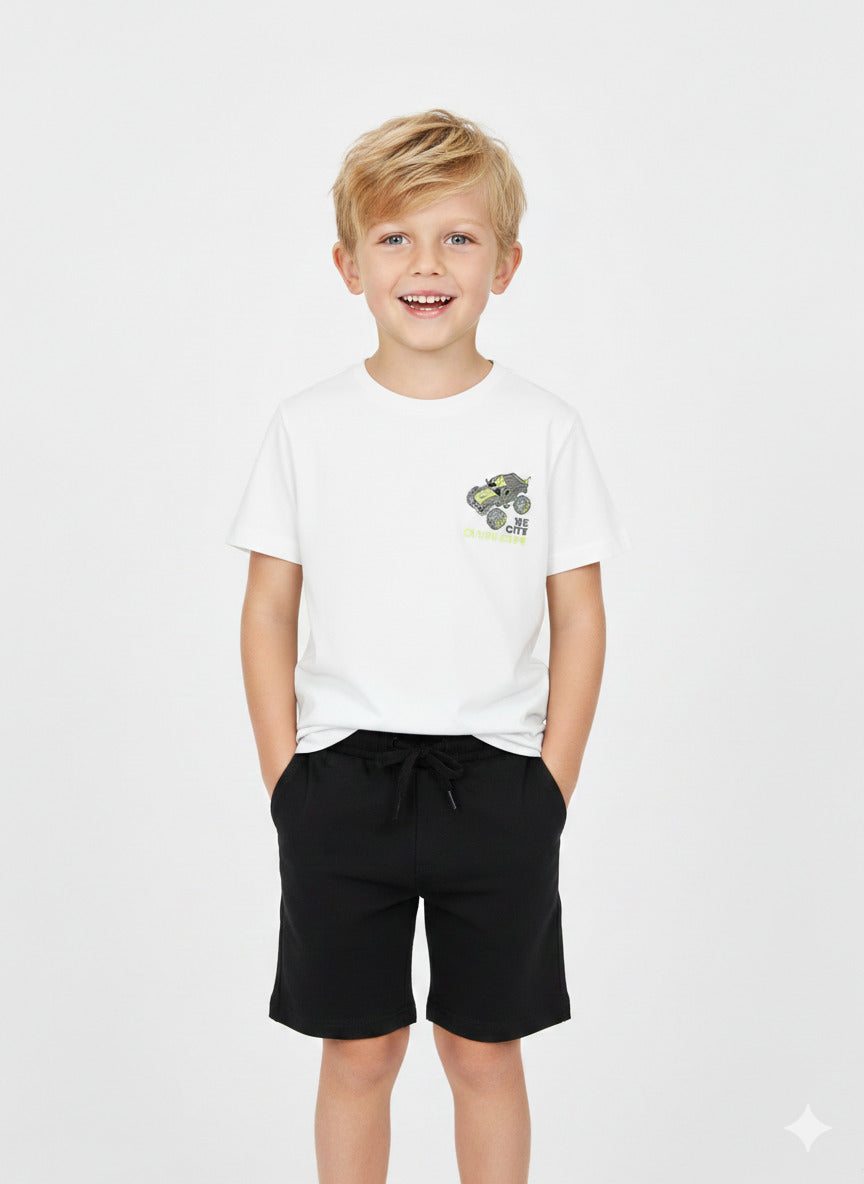 T-shirt manica corta con jeep MAYORAL