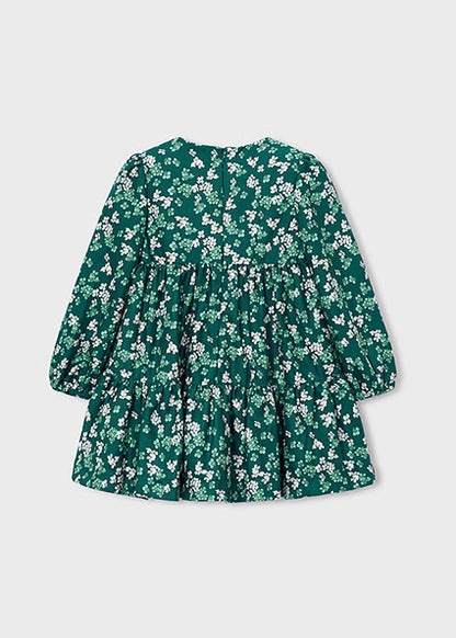 Abito in velluto a fiori art.4.926-020 MAYORAL