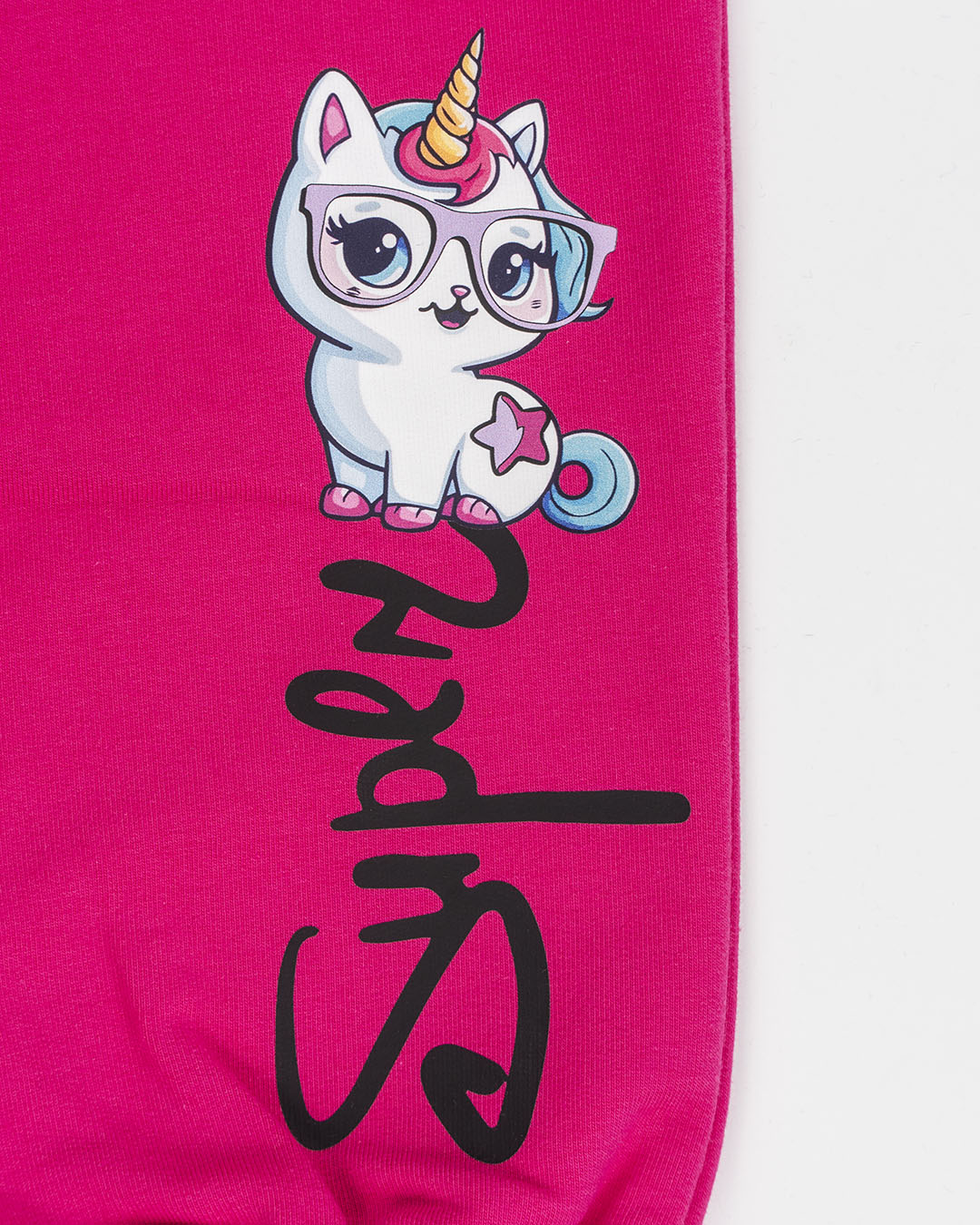 Pantaloni leggeri con unicorno I DO