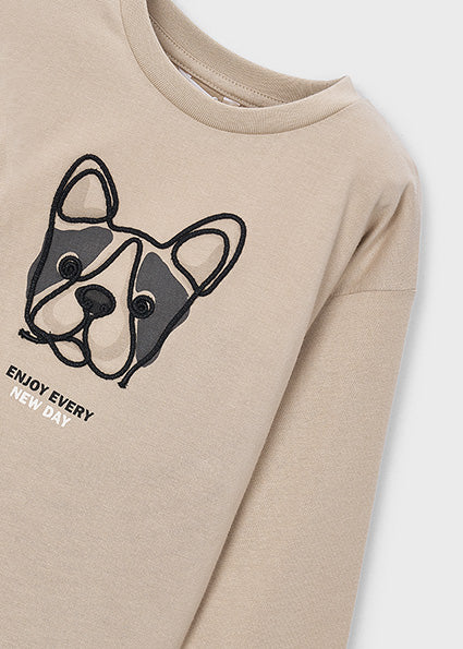 T-shirt con cane art.4022-69 MAYORAL