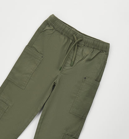 Pantaloni cargo con elastico art.4.H674-5554 I DO