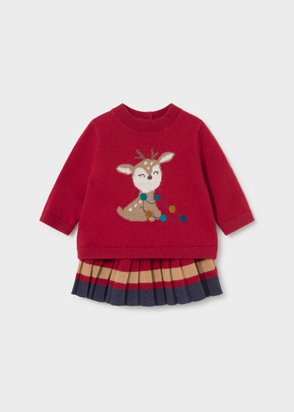 Completo con gonna e maglione art.2.829-058MAYORAL