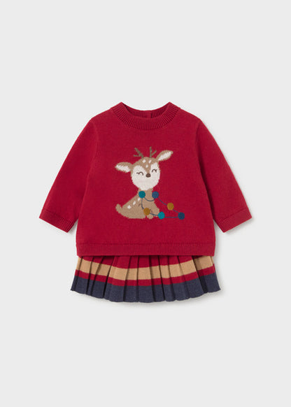 Completo con gonna e maglione art.2.829-058MAYORAL