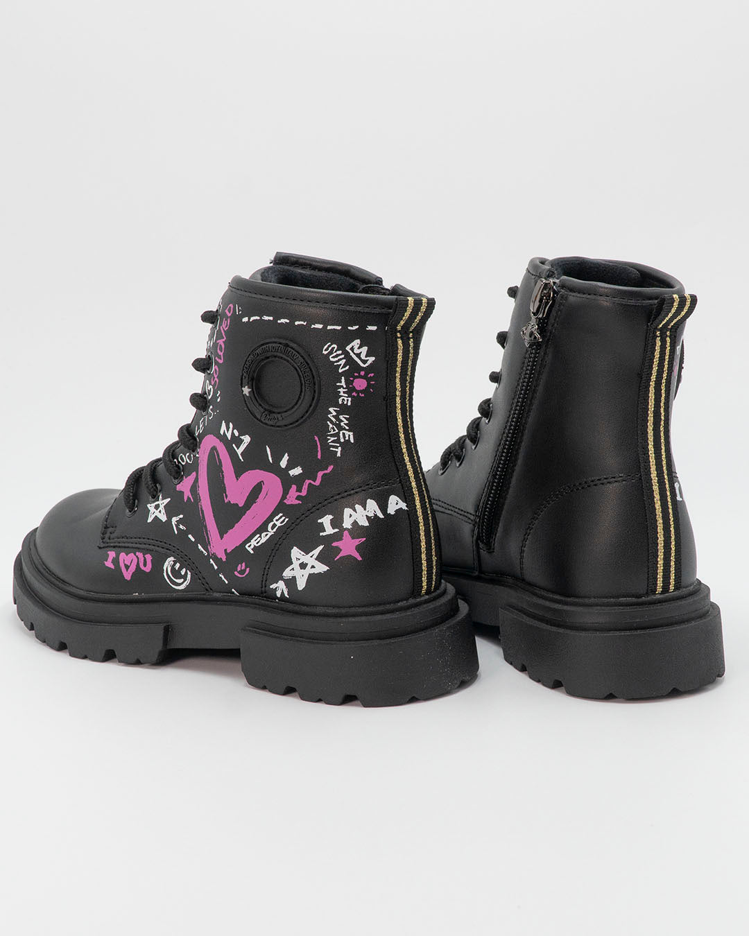 Anfibio a fantasia con lacci e zip PRIMIGI