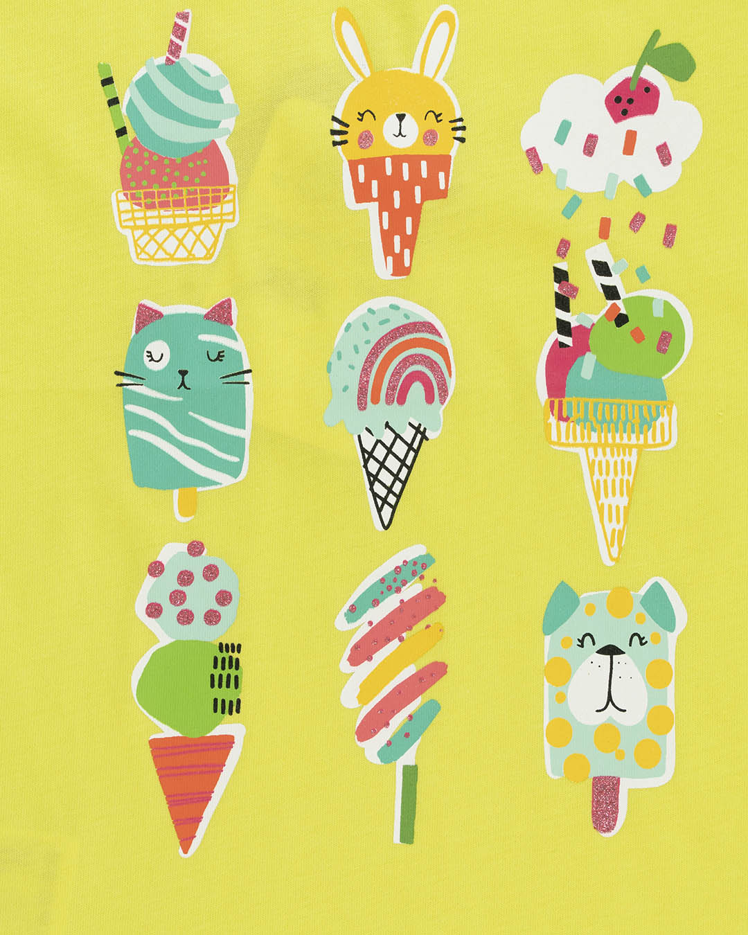 T-shirt manica corta con gelati MAYORAL