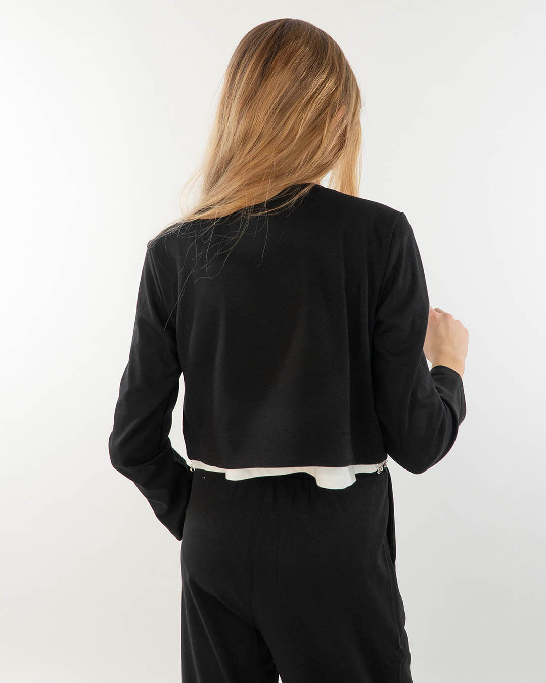 Coprispalle con finte taschine