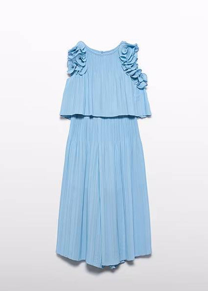 Completo 2 pz. plissettato con rouges ABEL & LULA