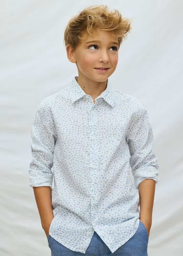 Camicia in microfantasia art.6175-92 MAYORAL