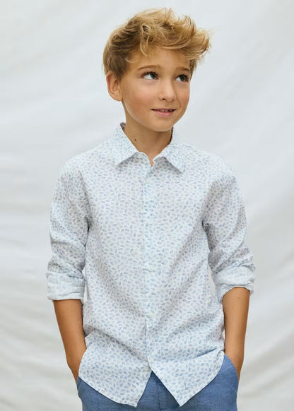Camicia in microfantasia art.6175-92 MAYORAL